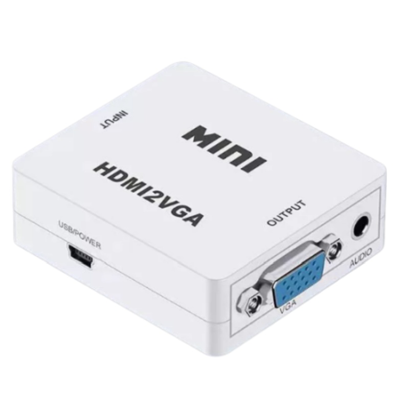 Hdmi Vga Adapter - HDMI to VGA コンバーター (オーディオ付き) 1080P