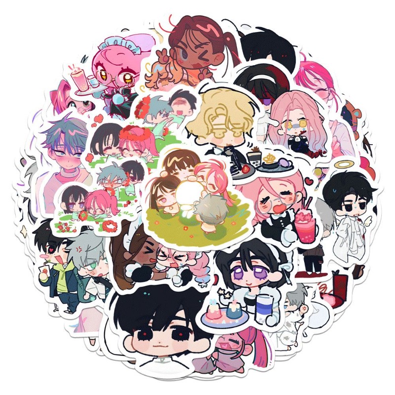Laptop Accessories For Gift - 80 ピース/セット漫画アニメエイリアンステージかわいいステッカーラップトップ用面白い荷物スケートボード家の壁漫画子供の装飾ギフト
