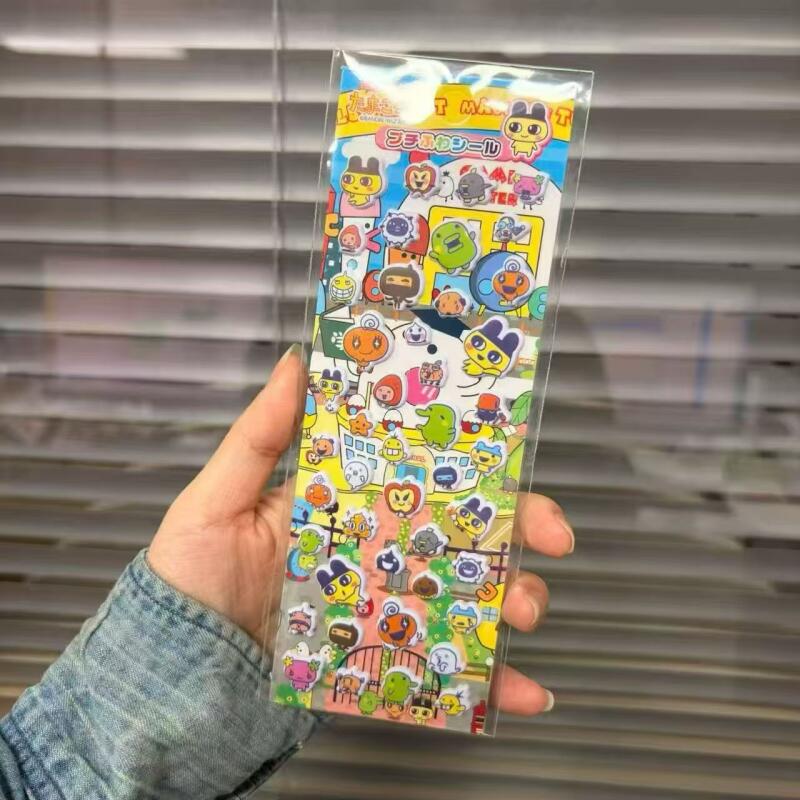 Laptop Accessories Stickers - 6 個たまごっち漫画バブルステッカー創造性 Diy 電話ケーススーツケースラップトップ装飾ステッカーアニメ周辺機器ギフトおもちゃ