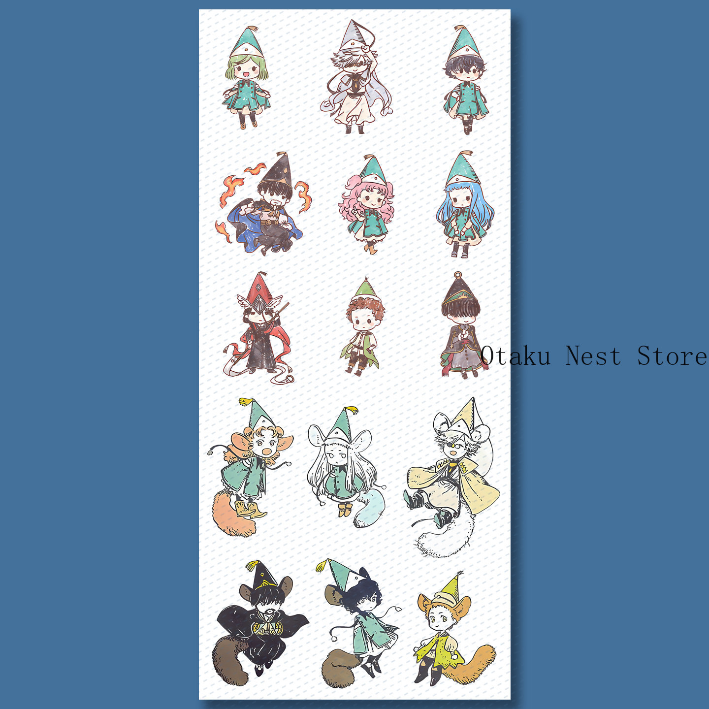 アニメ魔女帽子アトリエココキフレイアゴットオルグージョかわい - Laptop Accessories Stickers のレビューと価格