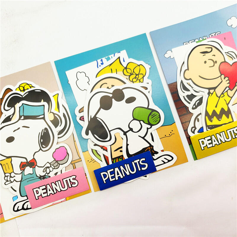 漫画スヌーピー防水ステッカー かわいいインスタ風デカール ノ - Laptop Accessories For Gift のレビューと価格