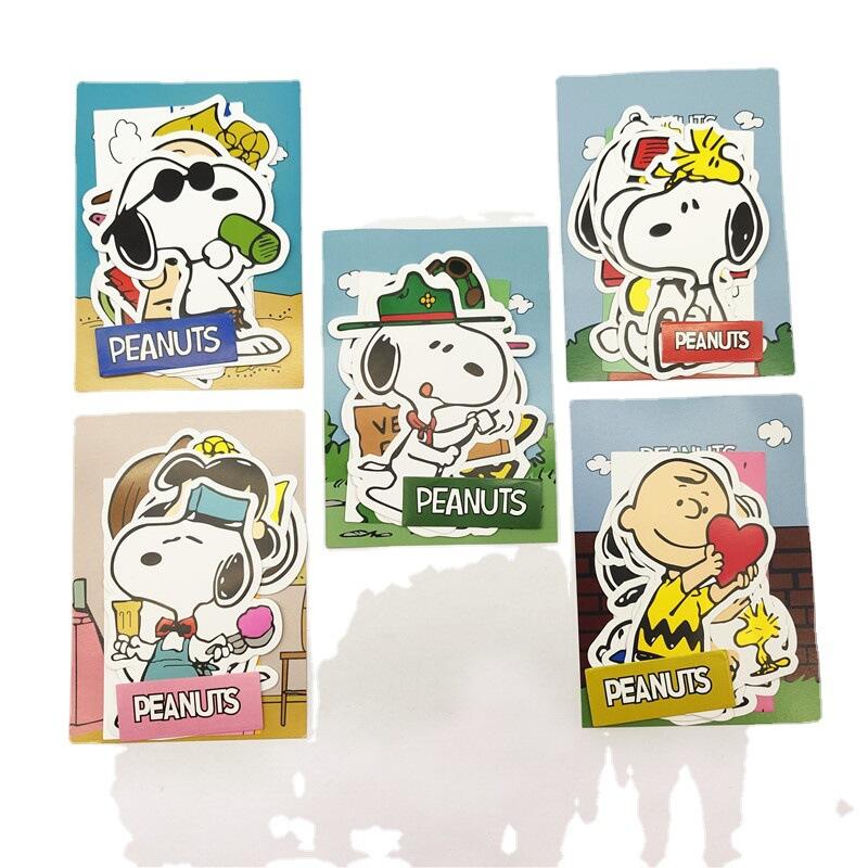 漫画スヌーピー防水ステッカー かわいいインスタ風デカール ノ - Laptop Accessories For Gift のレビューと価格