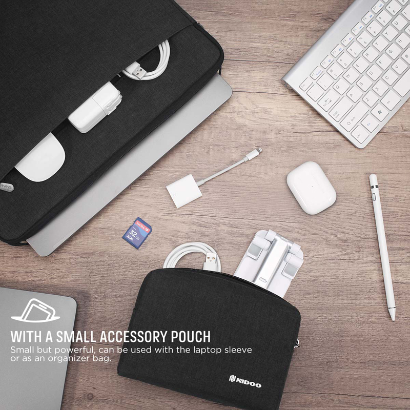 Nidoo防水ラップトップスリーブバッグ13 14 15.6 - Laptop Accessories Pouch のレビューと価格