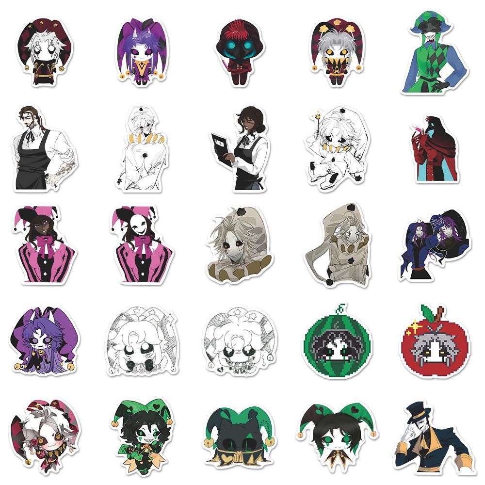 73 個ザ・フリーク・サーカス・ピエロアニメステッカー漫画落 - Laptop Accessories Stickers のレビューと価格