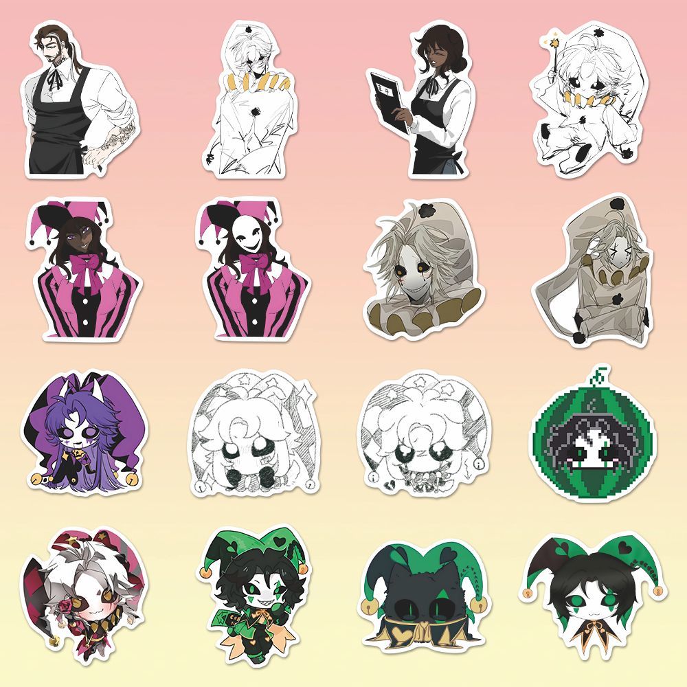 73 個ザ・フリーク・サーカス・ピエロアニメステッカー漫画落 - Laptop Accessories Stickers のレビューと価格