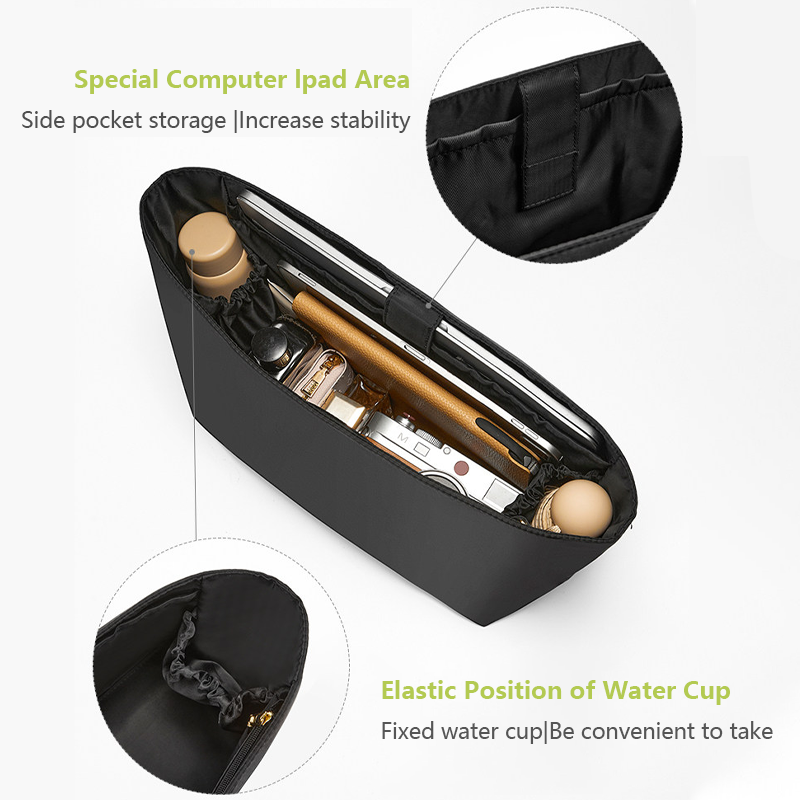 コーチシティ33トートバッグ用ナイロンバッグインサート 防水 - Laptop Accessories Pouch のレビューと価格