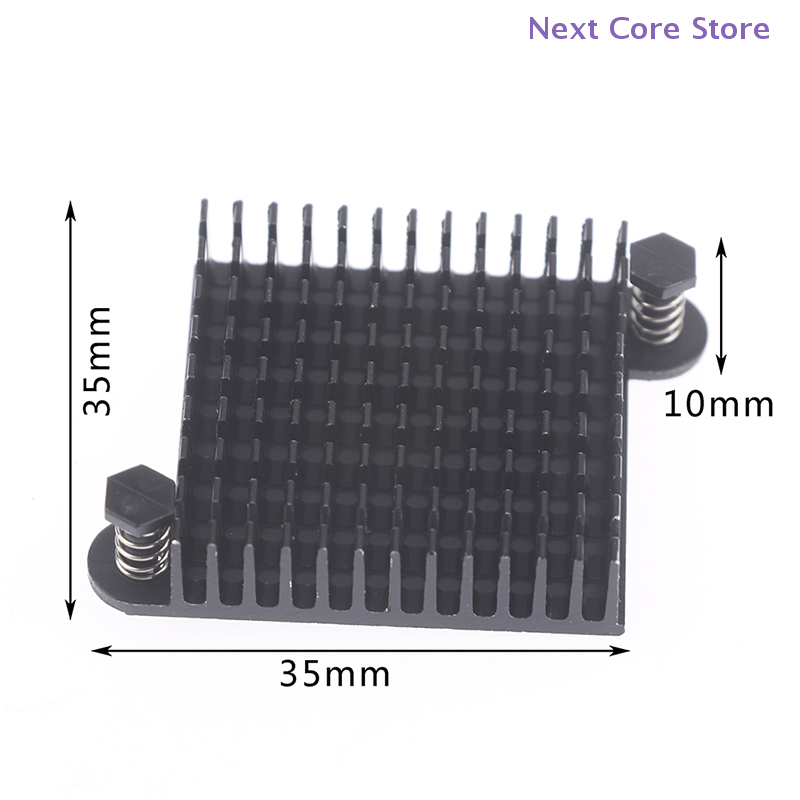 1Pc アルミニウム ヒートシンク冷却パッド 35*35*1 - Laptop Cooling Pad のレビューと価格