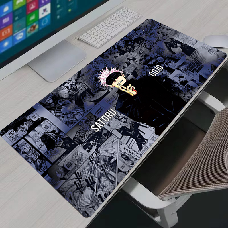 マウスパッドクールアニメ呪術廻戦五条悟大型ゲーミングマウスパ - Laptop Cooling Pad のレビューと価格