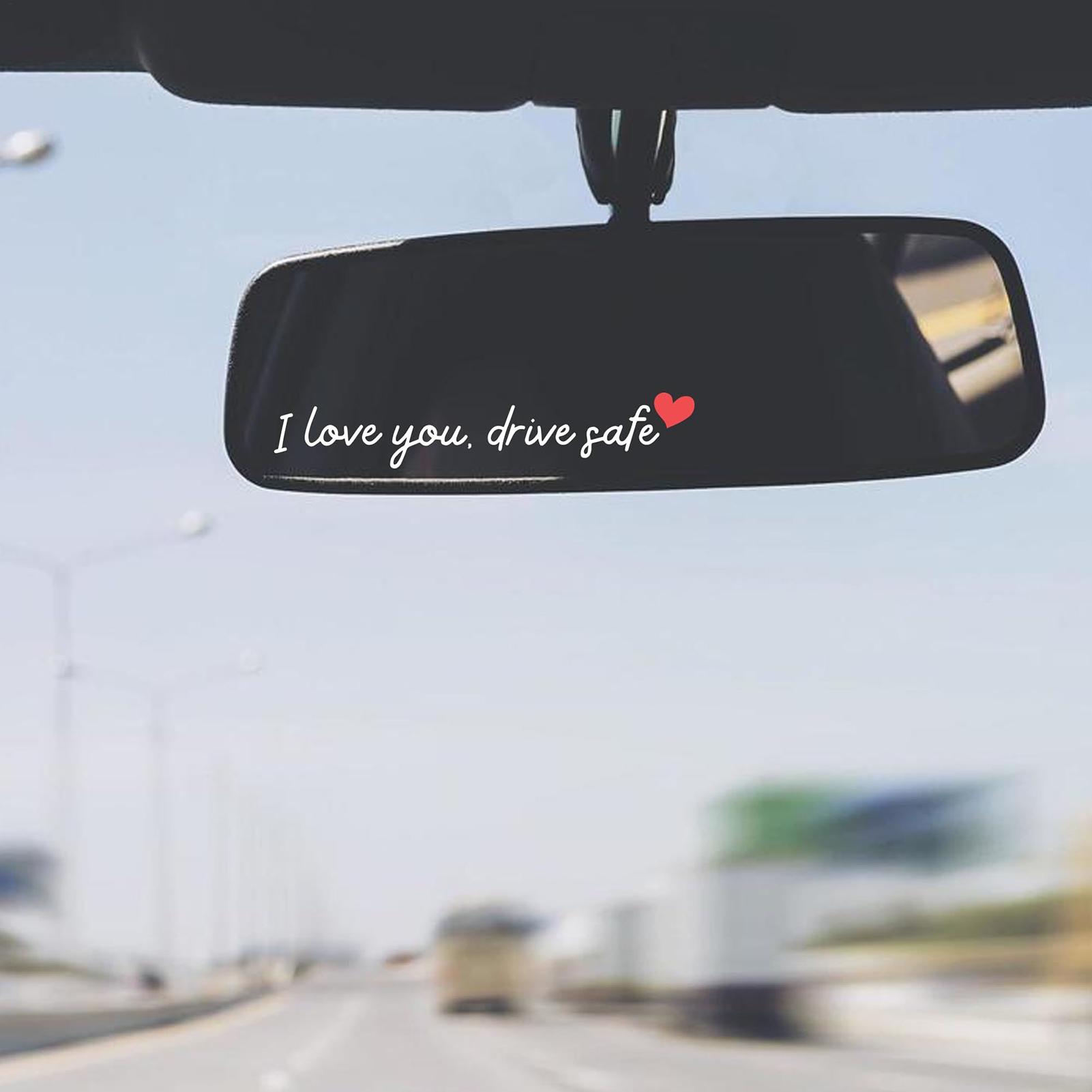 バックミラーステッカー 3 枚 防水自動車アクセサリー 車の - Laptop Accessories Stickers のレビューと価格