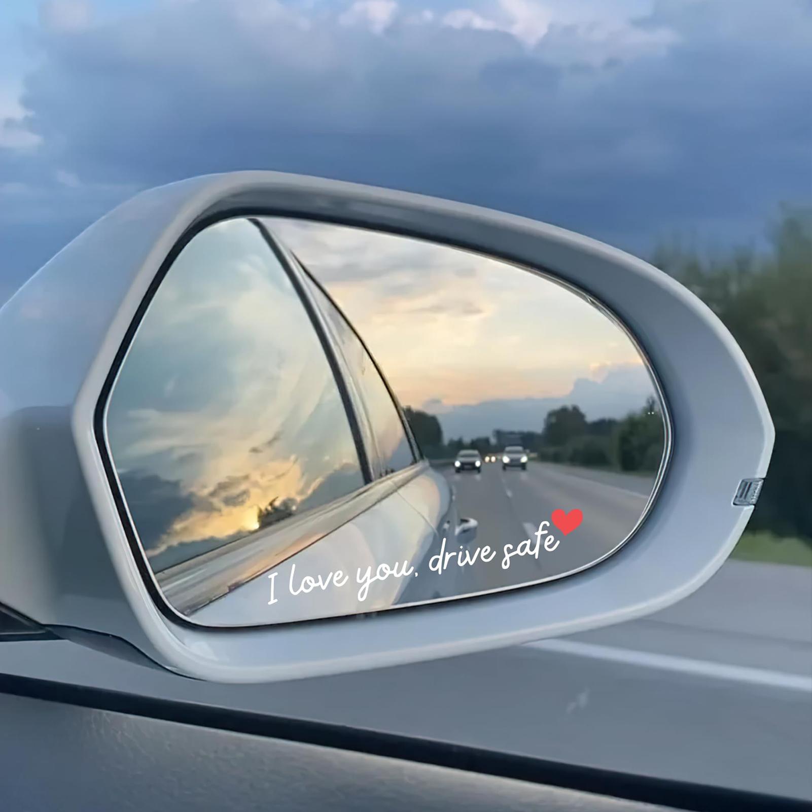 バックミラーステッカー 3 枚 防水自動車アクセサリー 車の - Laptop Accessories Stickers のレビューと価格