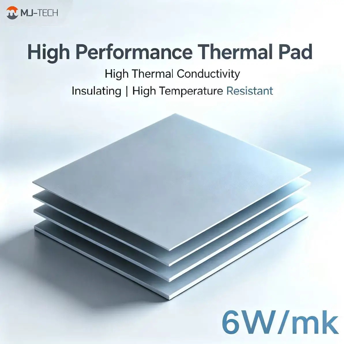 MJ-TECH 6W/mK サーマルパッド非導電性シリコン冷 - Laptop Cooling Pad のレビューと価格