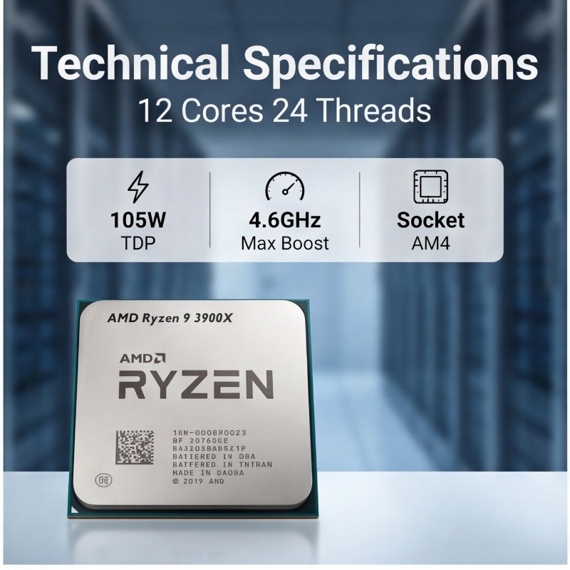 Ryzen 9 3900X AMD デスクトップCPU AM - Amd Cpu Ryzen 9 のレビューと価格