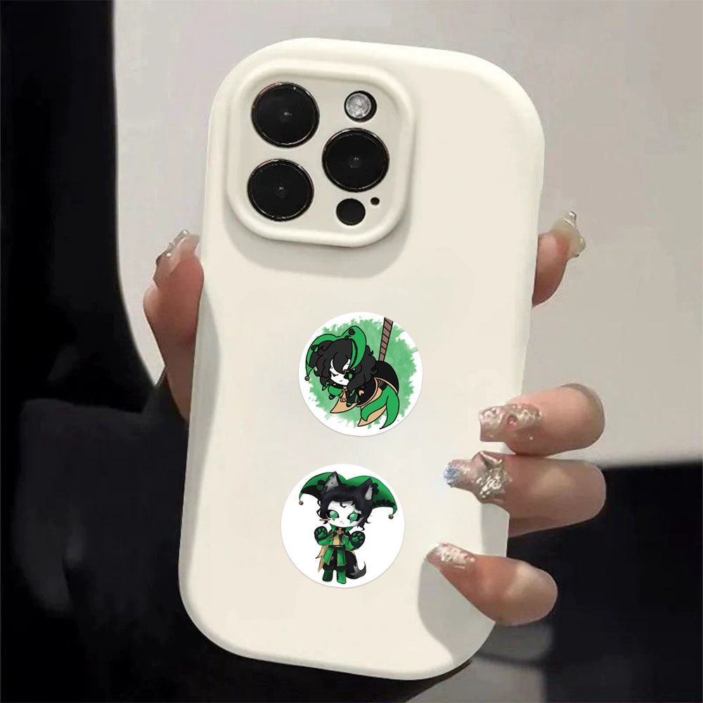 500枚/ロール アニメ ザ・フリーク・サーカス ‌   ハ - Laptop Accessories Stickers のレビューと価格