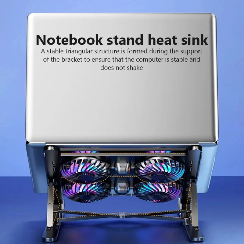 新しいノートパソコンクーラーベーススタンド折りたたみ式ノート - Laptop Cooling Pad のレビューと価格