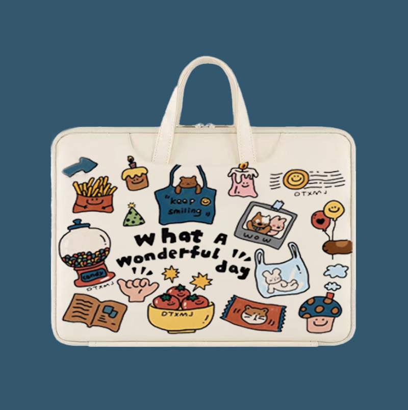 インかわいいラップトップバッグ防水ノートブックスリーブ 13 - Laptop Accessories Pouch のレビューと価格