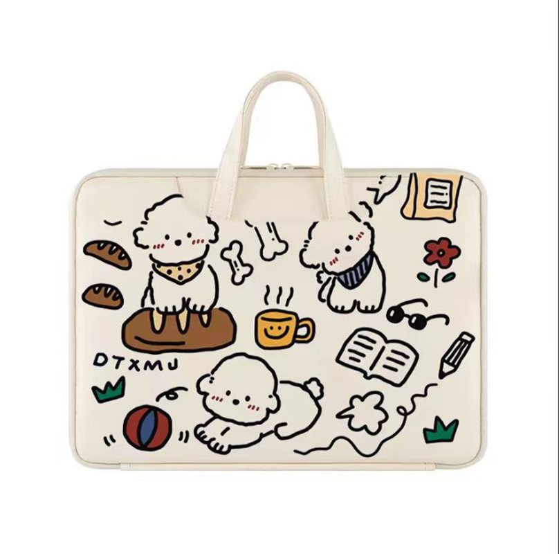 インかわいいラップトップバッグ防水ノートブックスリーブ 13 - Laptop Accessories Pouch のレビューと価格
