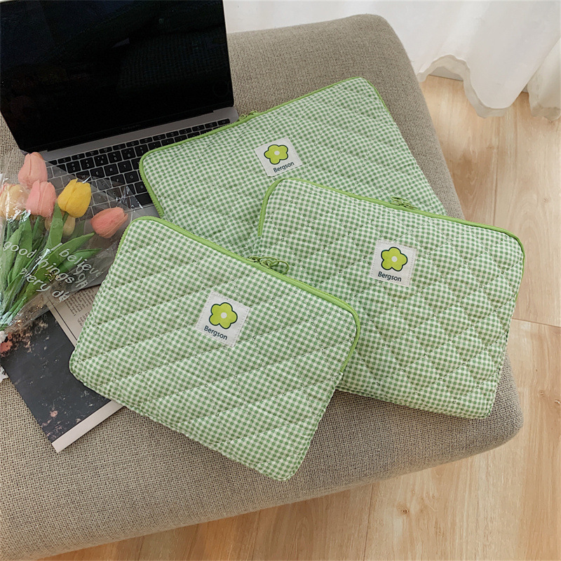 ノートpcインナーバッグ新スタイル正方形小花ipad収納フラ - Laptop Accessories Pouch のレビューと価格