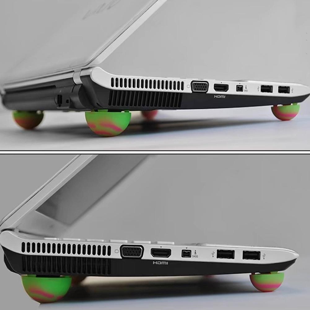 放熱ボール シリコン製ノートパソコンファン ヒートパッド ノ - Laptop Cooling Pad のレビューと価格