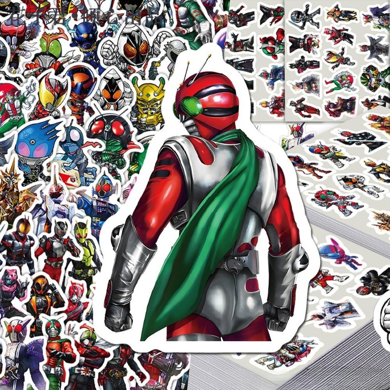 103 個仮面ライダーインス美的かわいい漫画ステッカー防水  - Laptop Accessories Stickers のレビューと価格