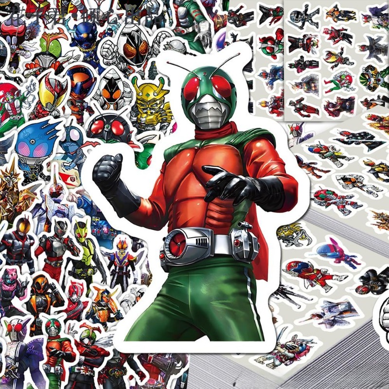 103 個仮面ライダーインス美的かわいい漫画ステッカー防水  - Laptop Accessories Stickers のレビューと価格